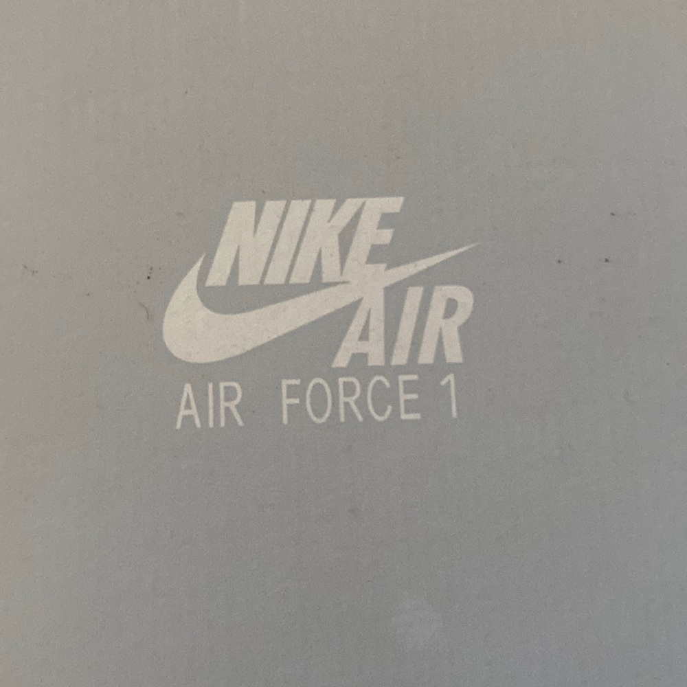 Black air force 1s, worn 3 times still in good condition